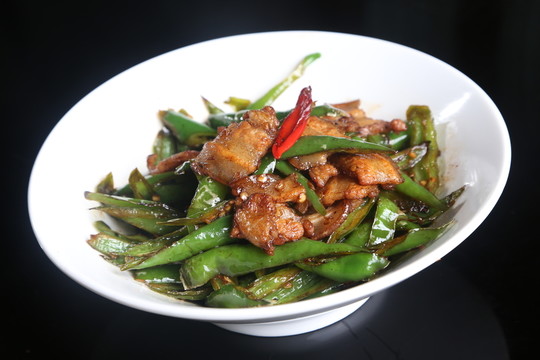 青椒五花肉