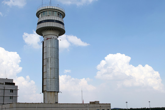 沈陽機場的空管塔臺