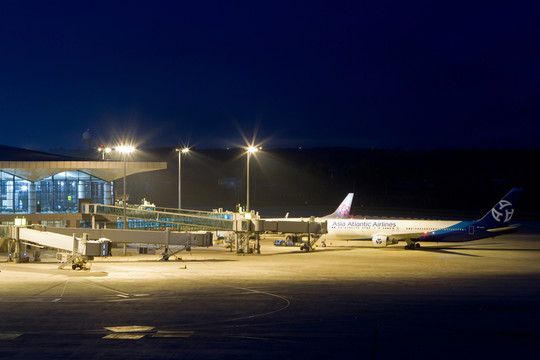 沈陽機場夜景
