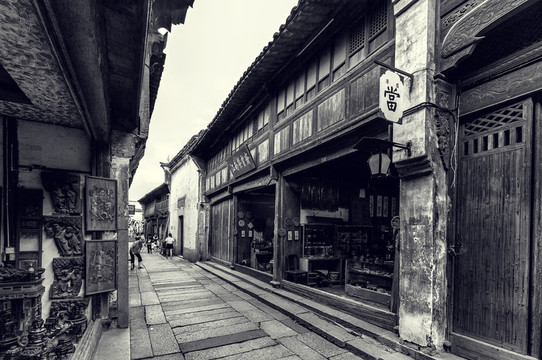 烏鎮(zhèn)老街 舊照片
