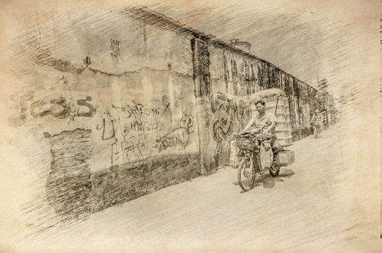 生活紀(jì)實(shí)素描