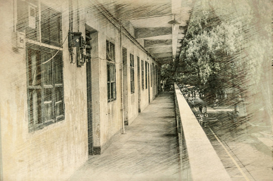 建筑素描