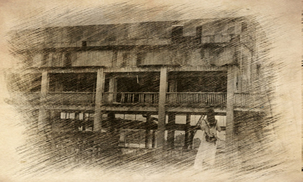 建筑素描