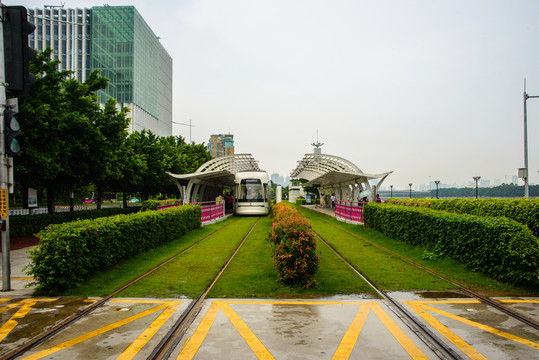 廣州海珠區(qū)有軌電車
