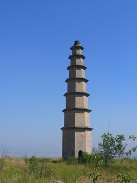 山西河津古塔