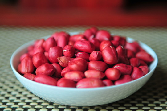 食材 花生 紅皮花生 養(yǎng)生
