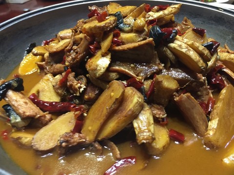 生姜蛇肉