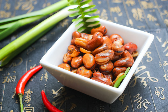 蠶豆小吃