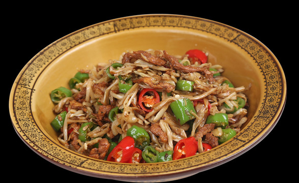 卜扁豆炒肉絲