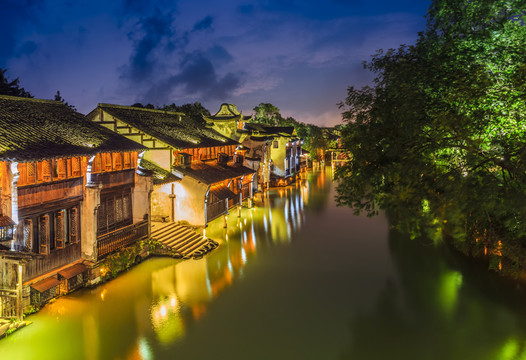 烏鎮(zhèn)夜景