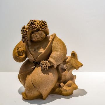 陶藝玩偶 春季