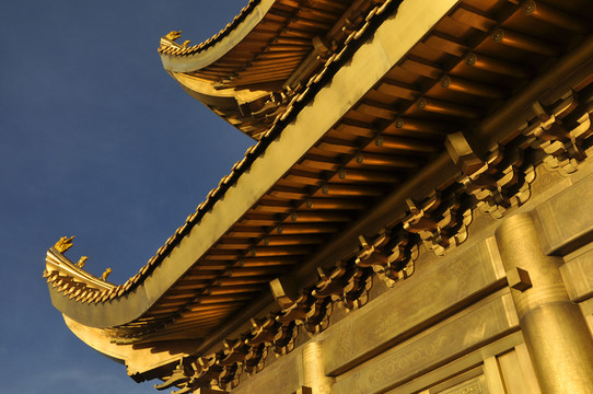 古建屋頂翼角