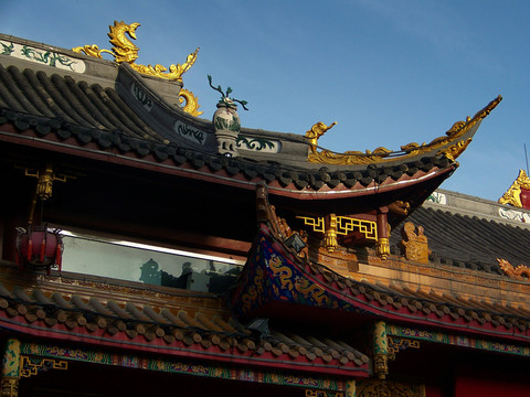 古建屋頂翼角