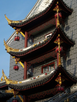 古建屋頂翼角