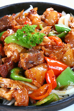 鐵板牛筋肉