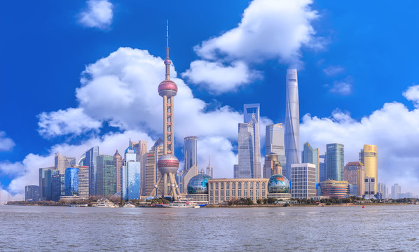 上海外灘風(fēng)光 全景大畫(huà)幅