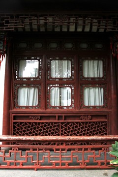 花窗 蘇州寒山寺