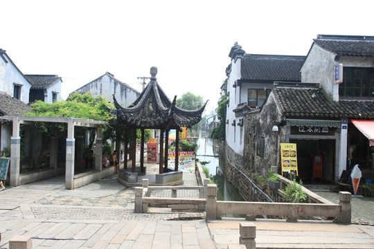 商鋪 街景 蘇州平江路
