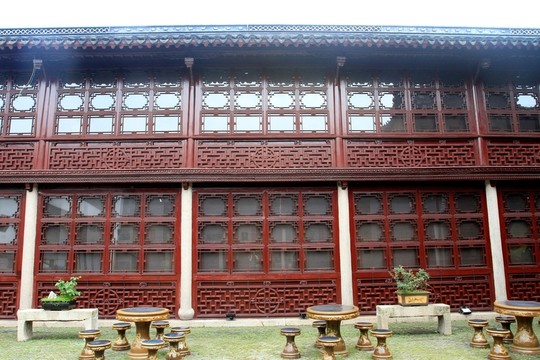 戲樓 花窗 蘇州昆曲博物館