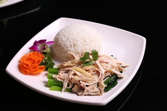 手撕雞飯