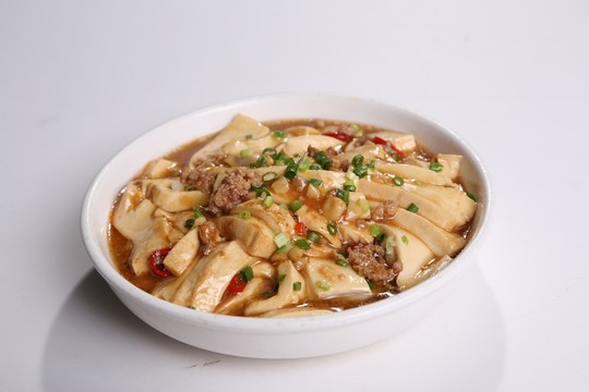 豬肉燜水豆腐