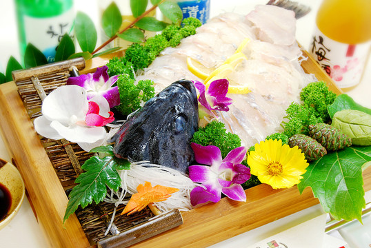 黑魚刺身