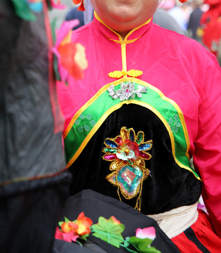 跑旱船演員服飾