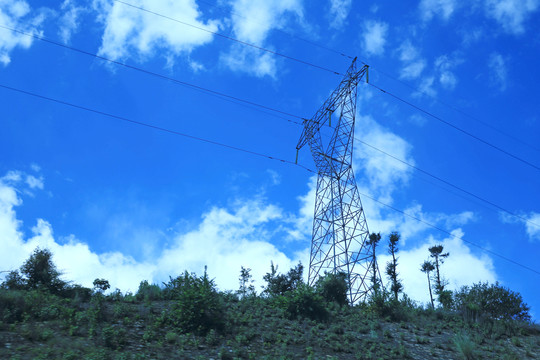 輸電塔 電力線路
