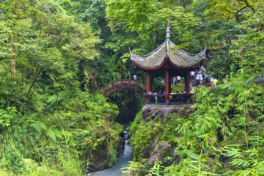深山幽景