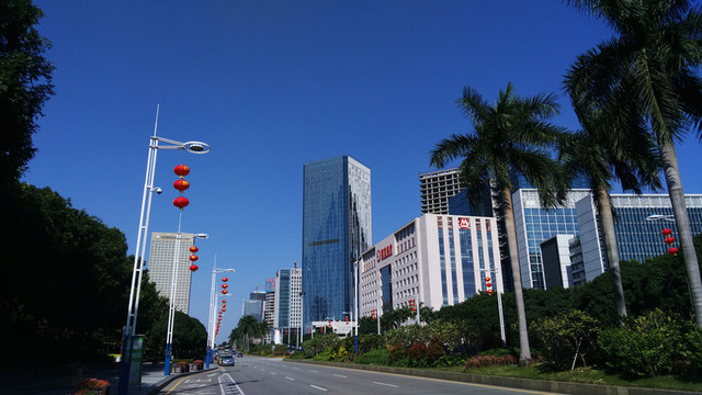 廣東金融高新區(qū)街景