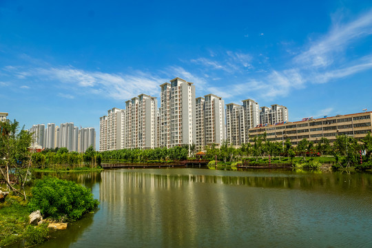 水岸都市風光