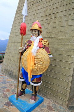 士兵塑像