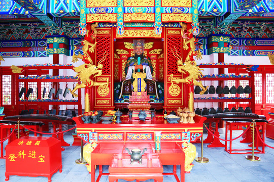 孔子廟內景