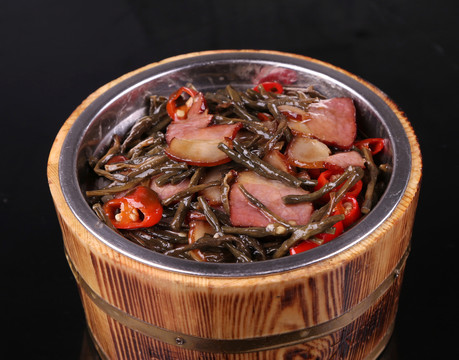 卜豆角臘肉飯