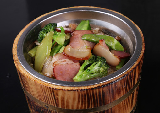 醬香肉炒三鮮飯