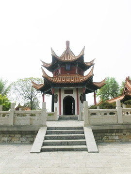 徐州古建筑戲馬臺(tái)內(nèi)部景區(qū)