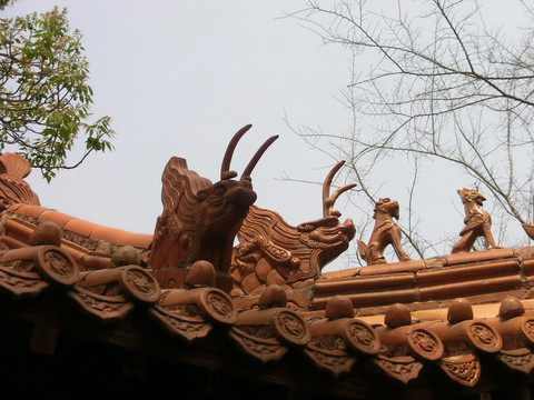 徐州古建筑戲馬臺(tái)飛檐設(shè)計(jì)