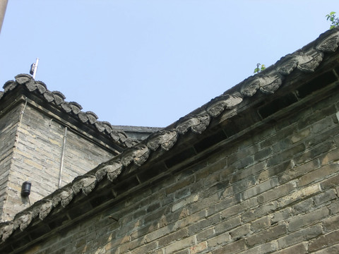 徐州古建筑群戶部山之墻頭瓦設(shè)計(jì)