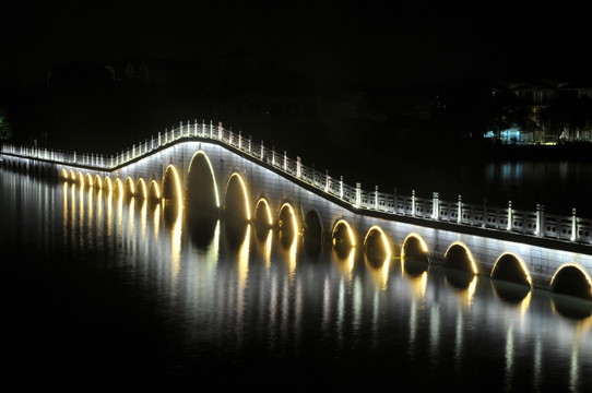 周莊古鎮(zhèn)夜色