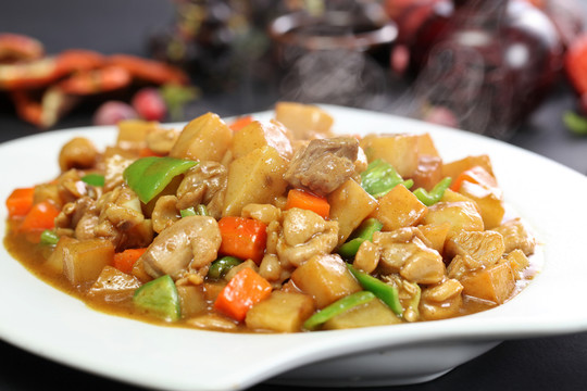 土豆雞丁