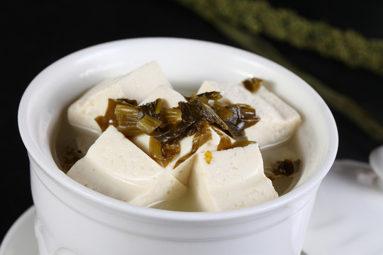 雪菜豆腐湯