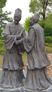 儒林外史人物造像 員外