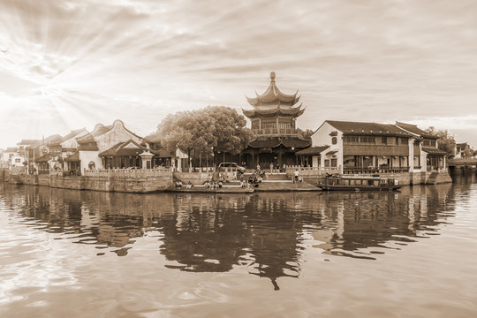 蘇州古鎮(zhèn)老照片