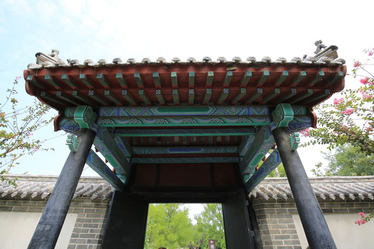 古建筑門樓