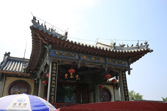 蓬萊閣天后宮廟會戲樓