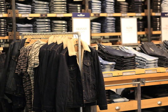 牛仔服專賣店
