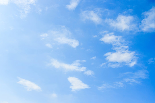 藍天白云 夏日晴空 夏日白云