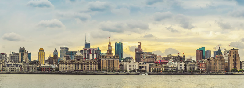 上海外灘全景  寬幅