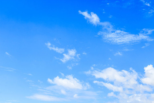 藍天白云 蔚藍天空 天空背景