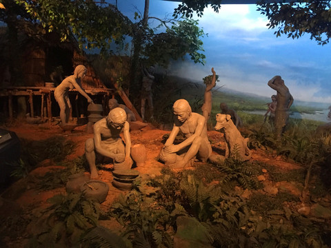 原始人生活場景
